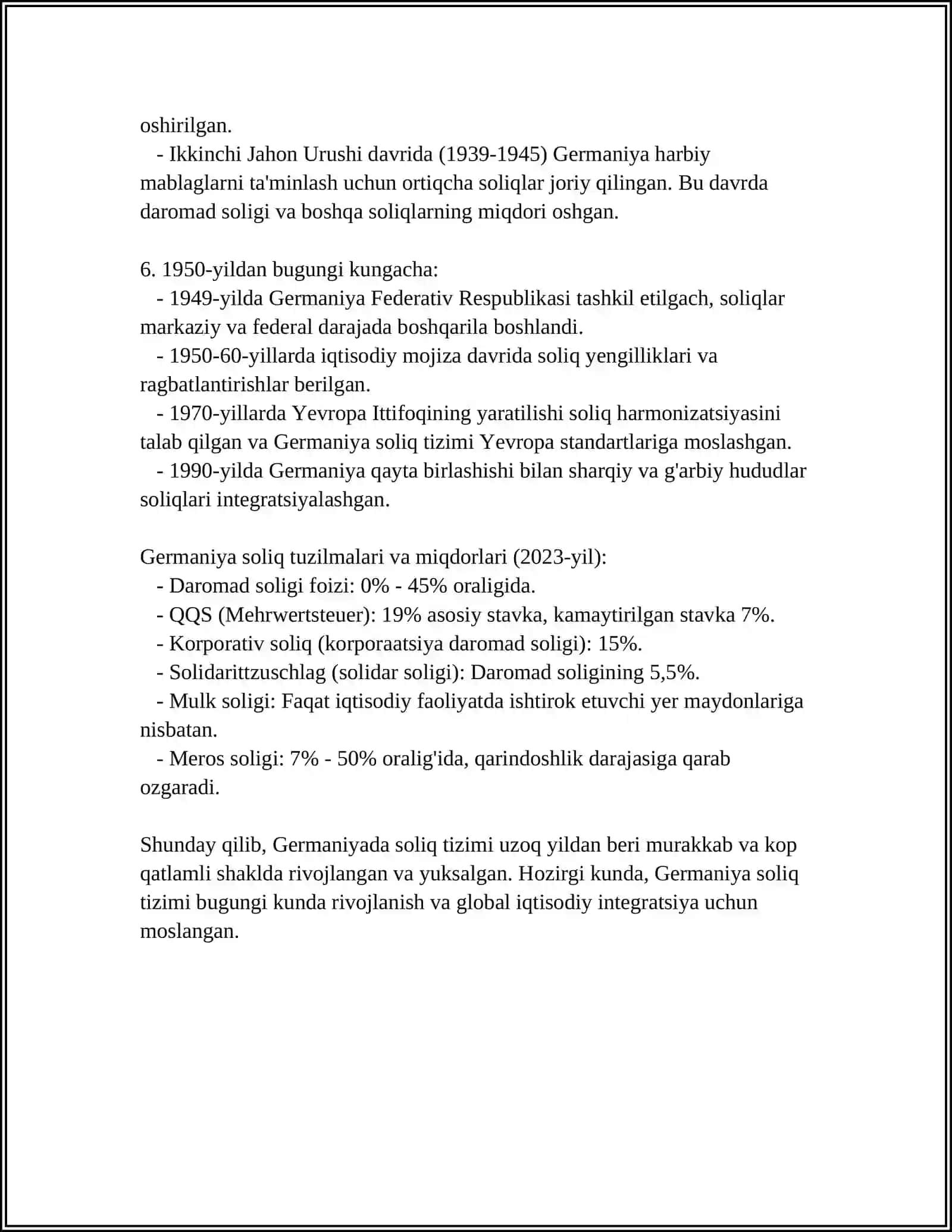 GERMANIYA SOLIQ TIZIMI 4