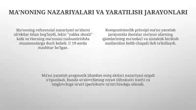 Leksik ma'no va tushuncha haqida qarashlar 4