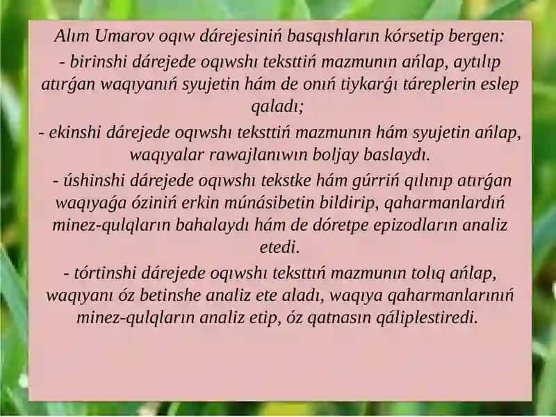 KITAPQUMARLIQ MÁDENIYATI 4