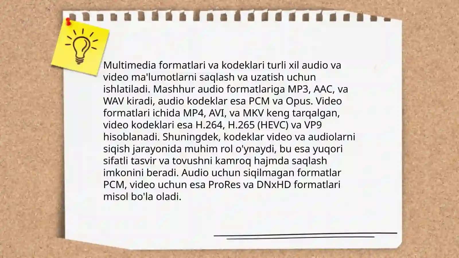 Multimedia texnologiyasining texnik vositalari 4