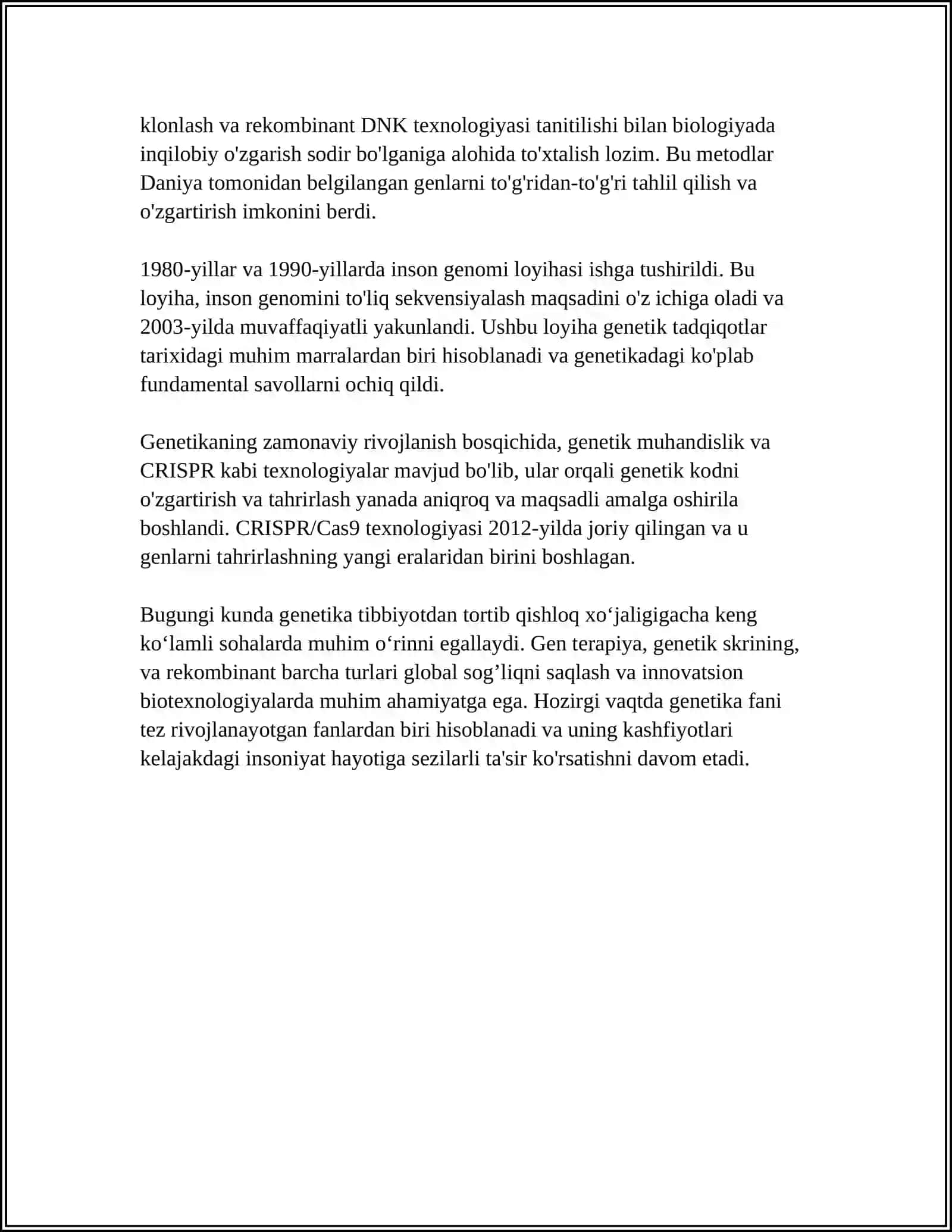 GENETIKA ASOSLARI 4