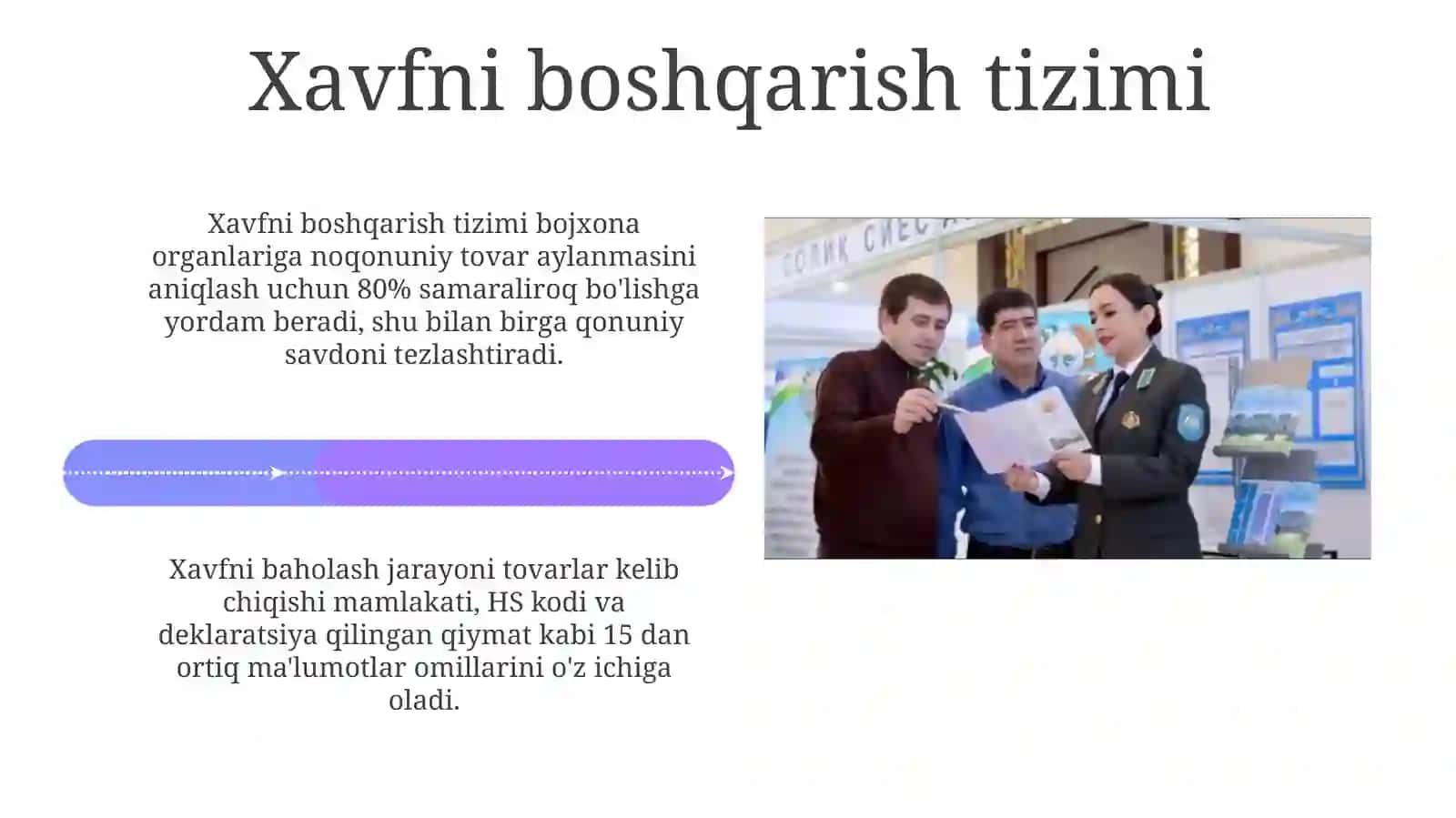 Bojxona nazoratining oʻziga xos xususiyatlari 4