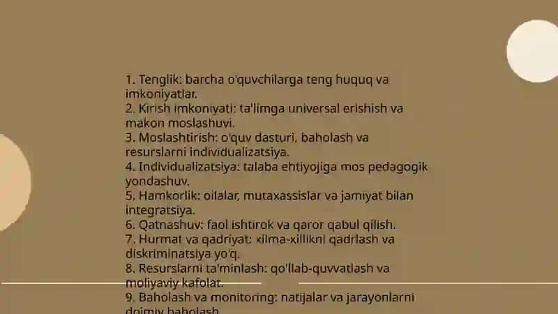 Inklyuziv taʼlim modellari:tahlil va xususiyatlar 4