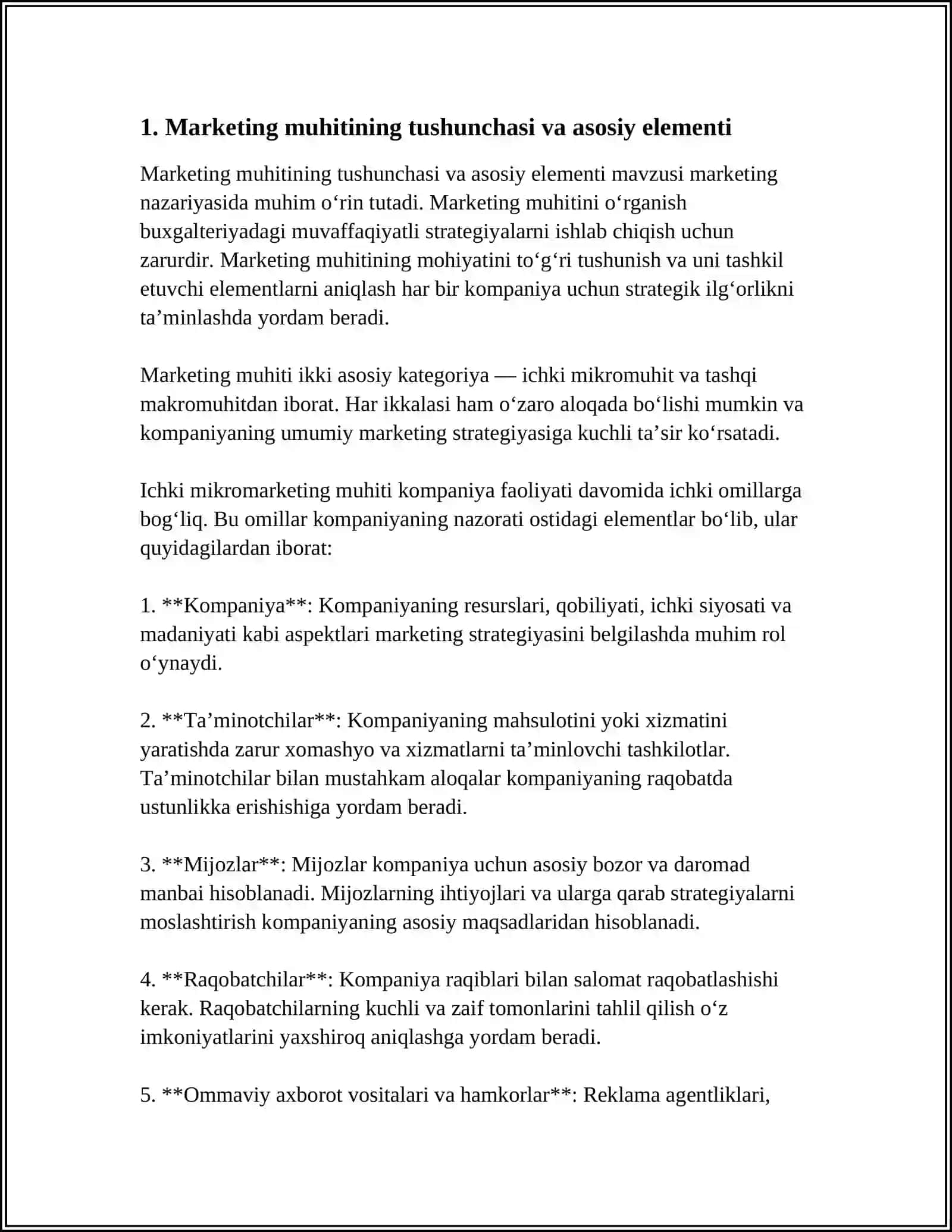 MARKETING MUHITI 4