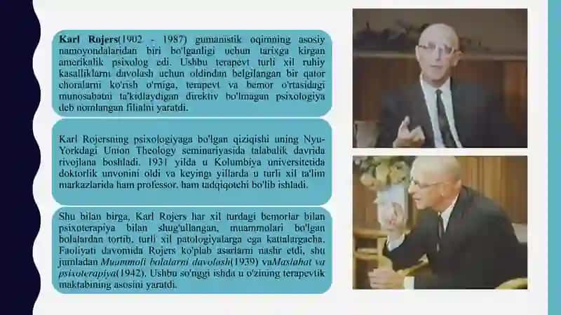 Karl Ransom Rojers hayoti 4