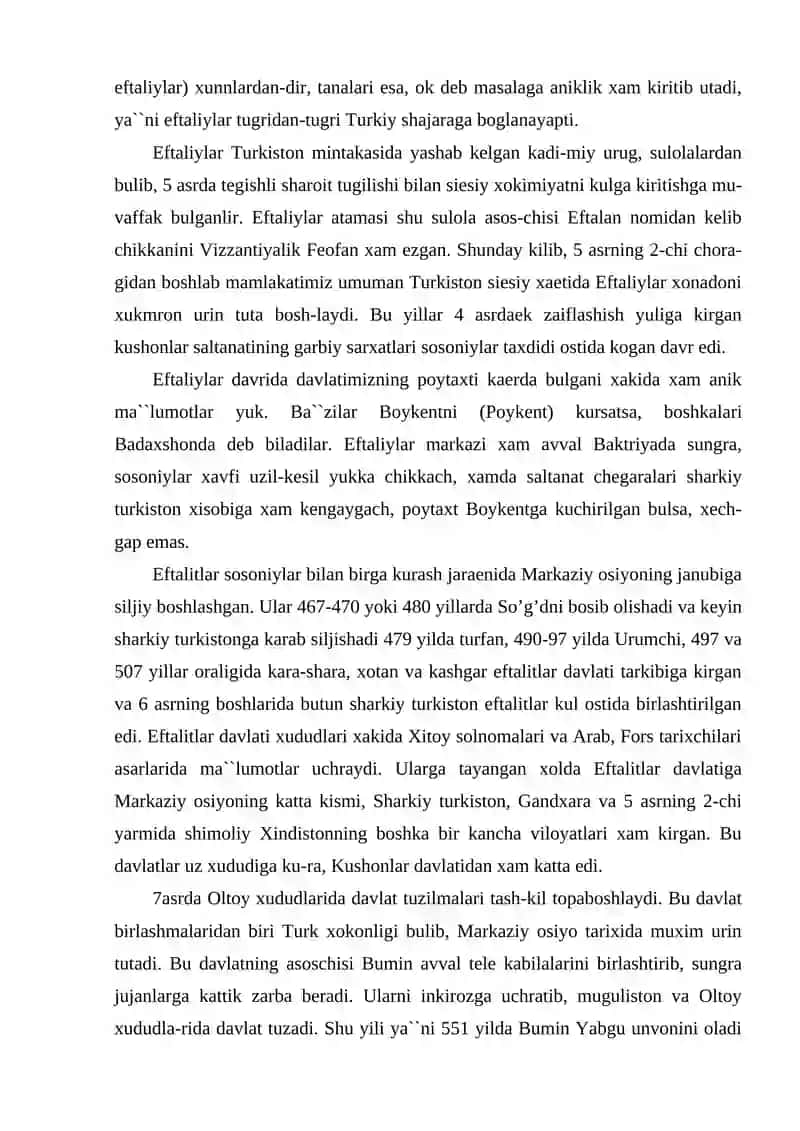 O’rta Osiyoning ilk o’rta asrlardagi tarixiy geografiyasi 4