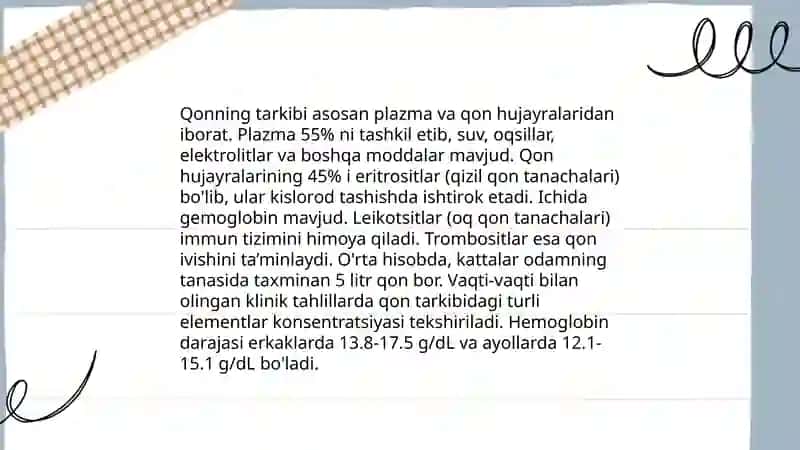 Qon tizimi 4