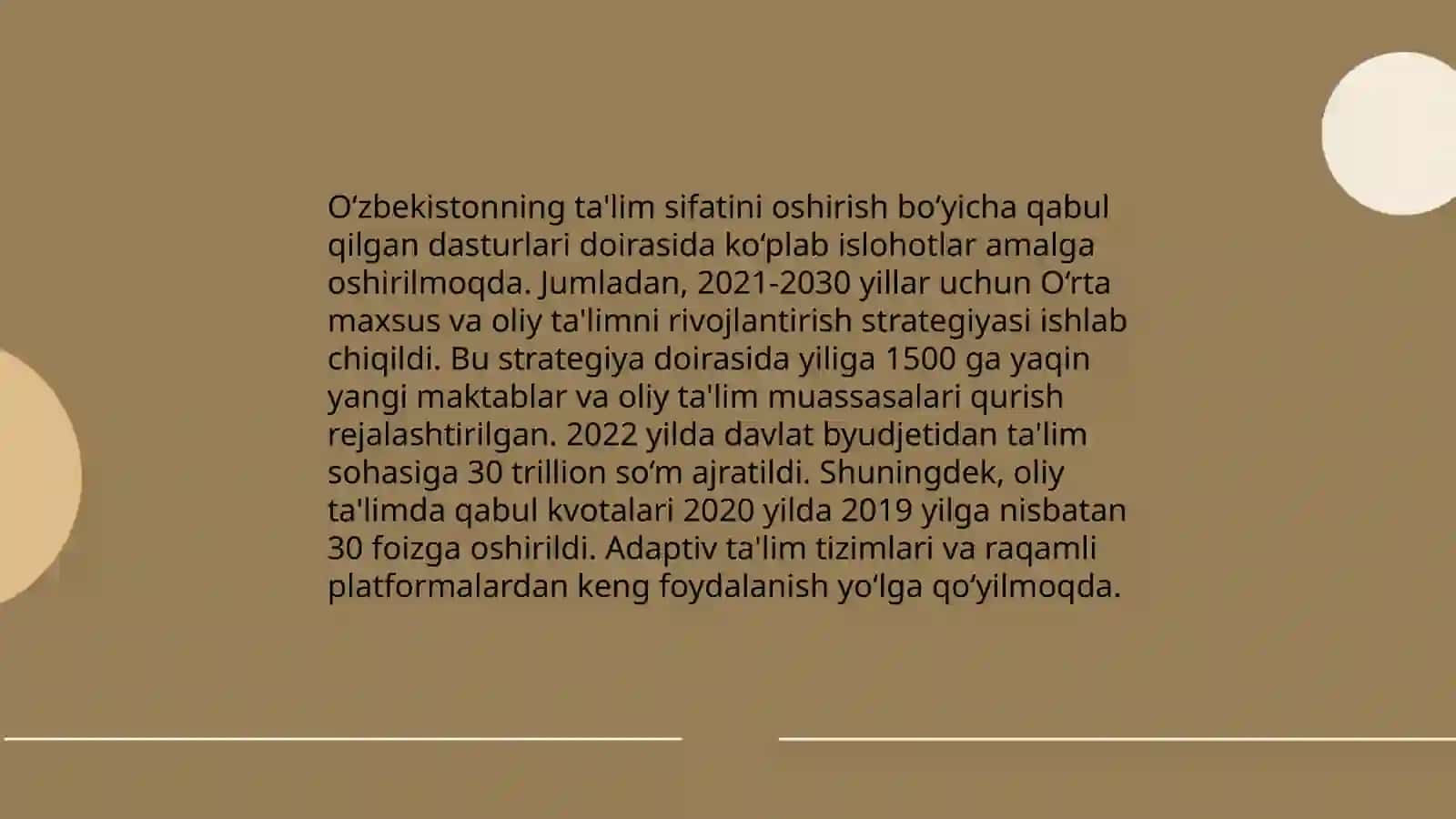Oʻzbekiston Respublikasida ta'lim tizimini isloh qilish strategiyasi 4