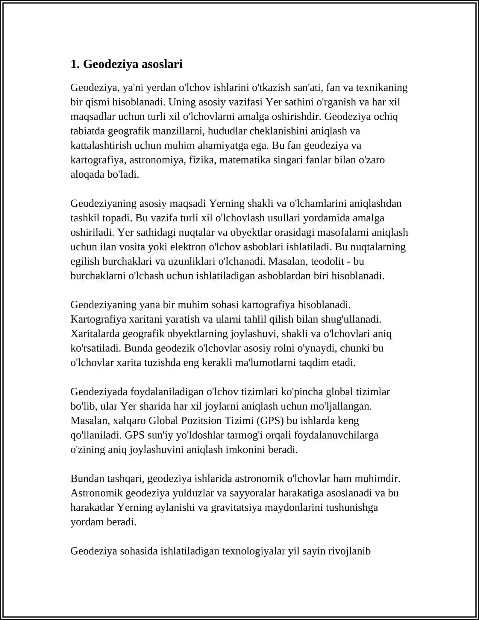 ANDIJON IQTISODYOT VA QURILISH FAKULTETI GIDRATEXNIKA YO’NALISHI MUSTAQIL ISHI 4