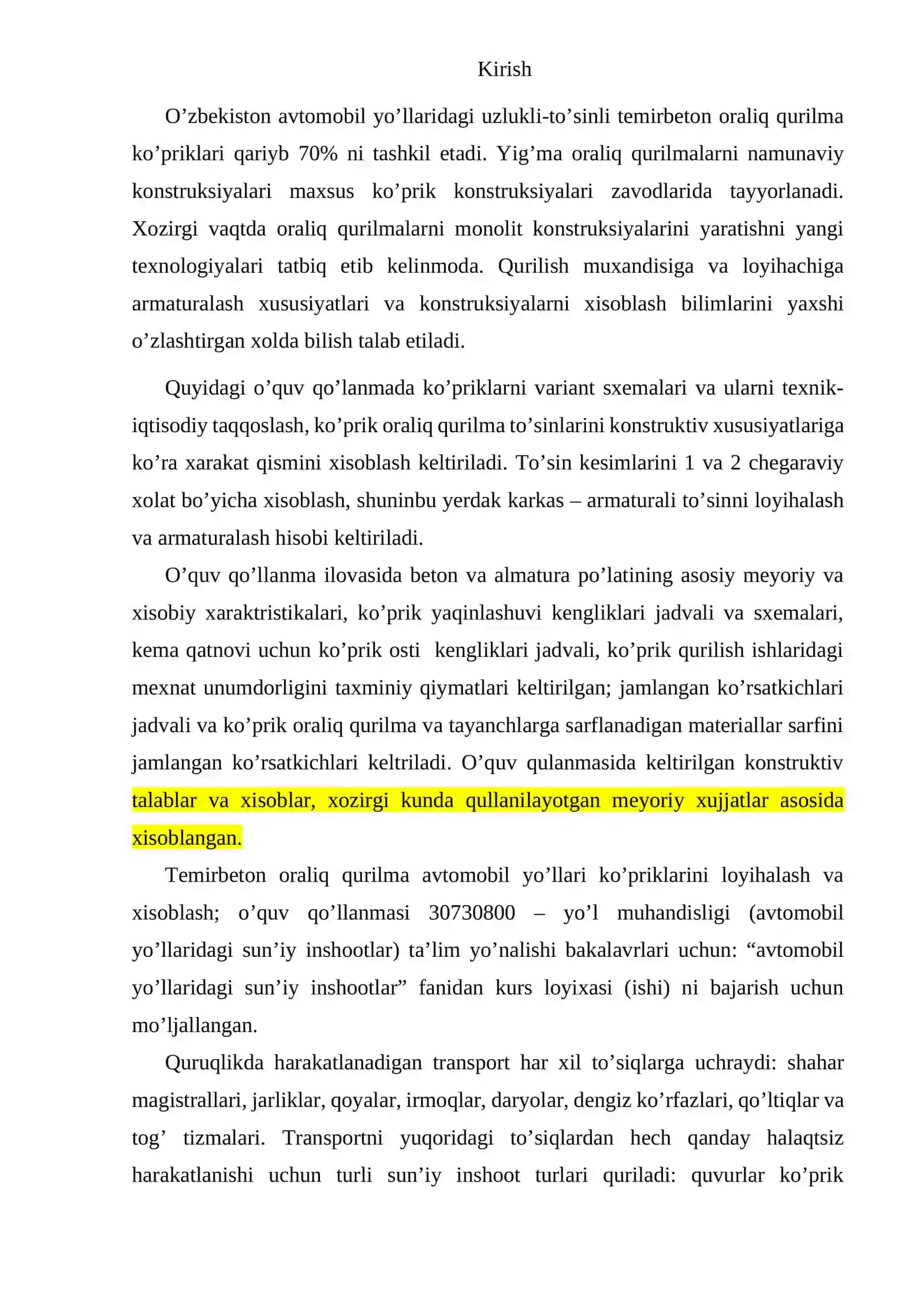 AVTOMOBIL YО’LLARIDAGI SUN’IY INSHOOTLAR 4