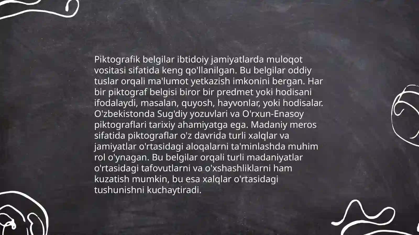 Markaziy Osiyo hududlarida piktografik belgilar 4
