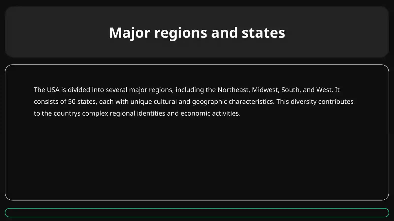 USA Overview 4
