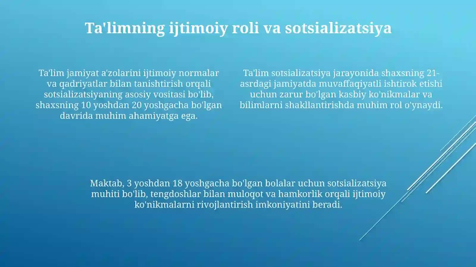 Ijtimoiyjarayonlarvatalim 4