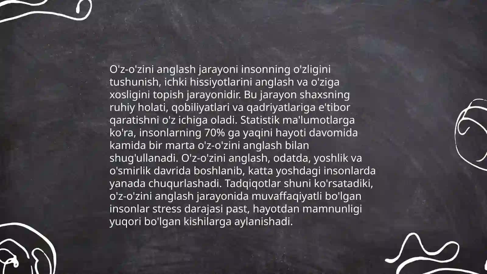 Ichki olam va shaxsiy rivojlanish 4