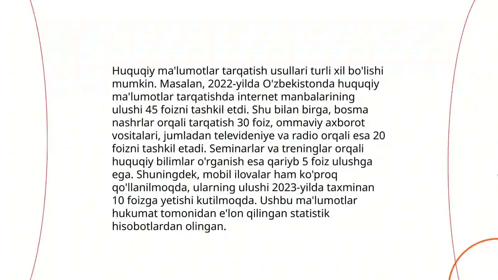 Huquqiy ongli shakllantirishda, huquqiy tarbiyaning oʻrni 4