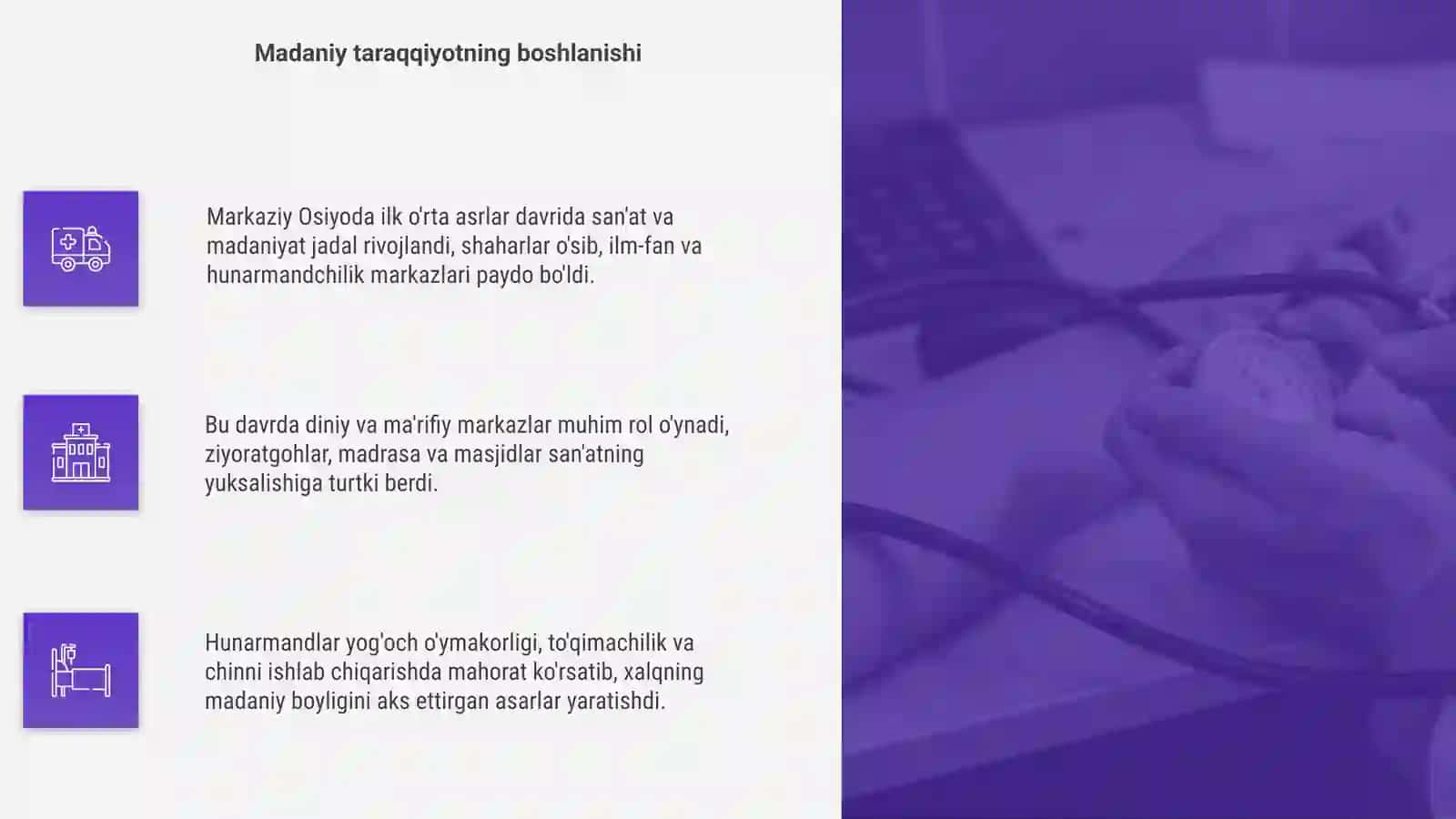 Markaziy osiyo ilk orta asrlar sanati va madaniyati 4