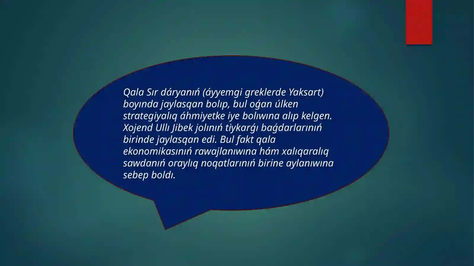 Xojend qalasiniń orta ásirlerde urbanizaciyasi 4