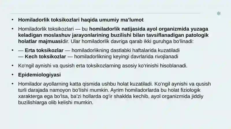 Homiladorlarda ko‘ngil aynishi va qusish 4