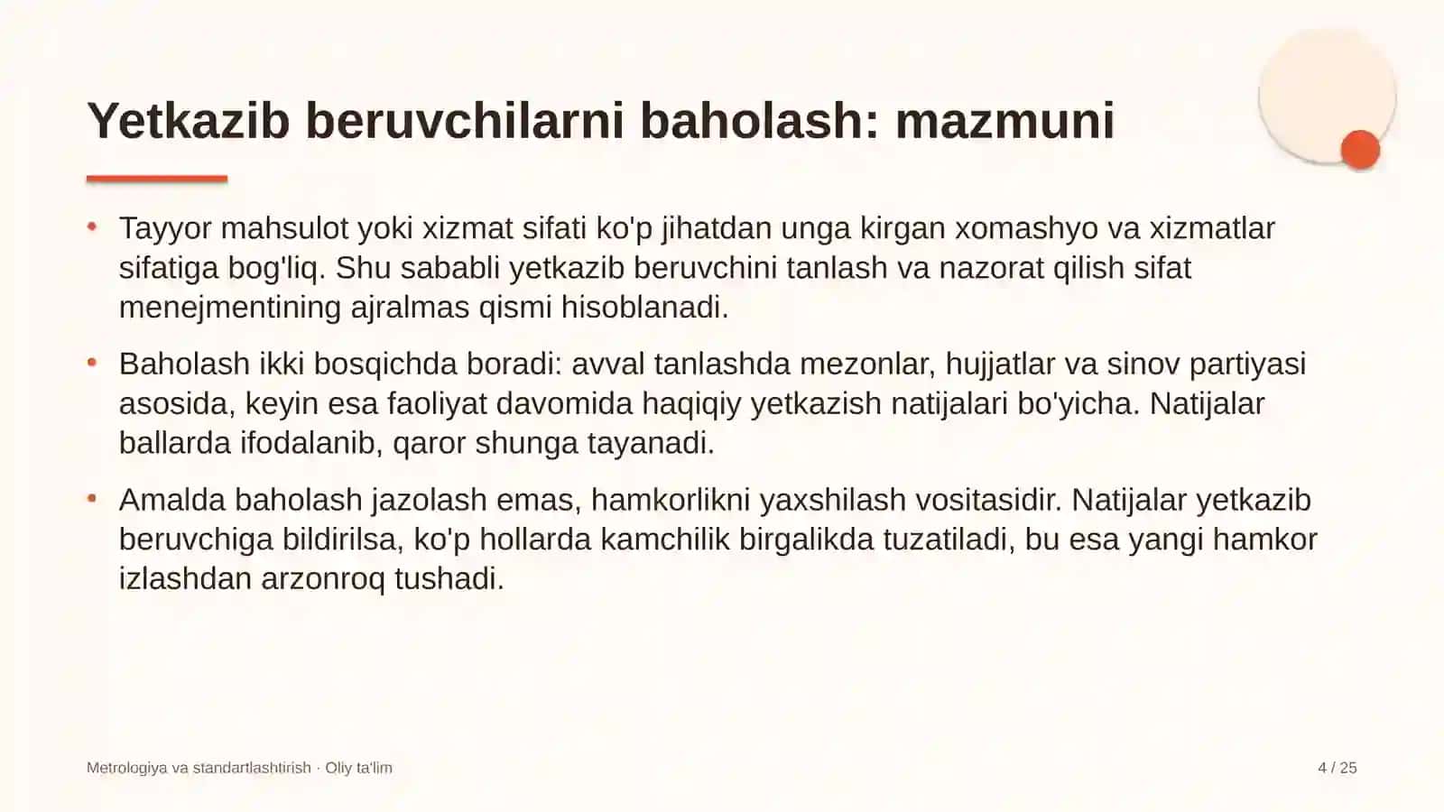 Bolalar turizmida yetkazib beruvchilarni baholash 4