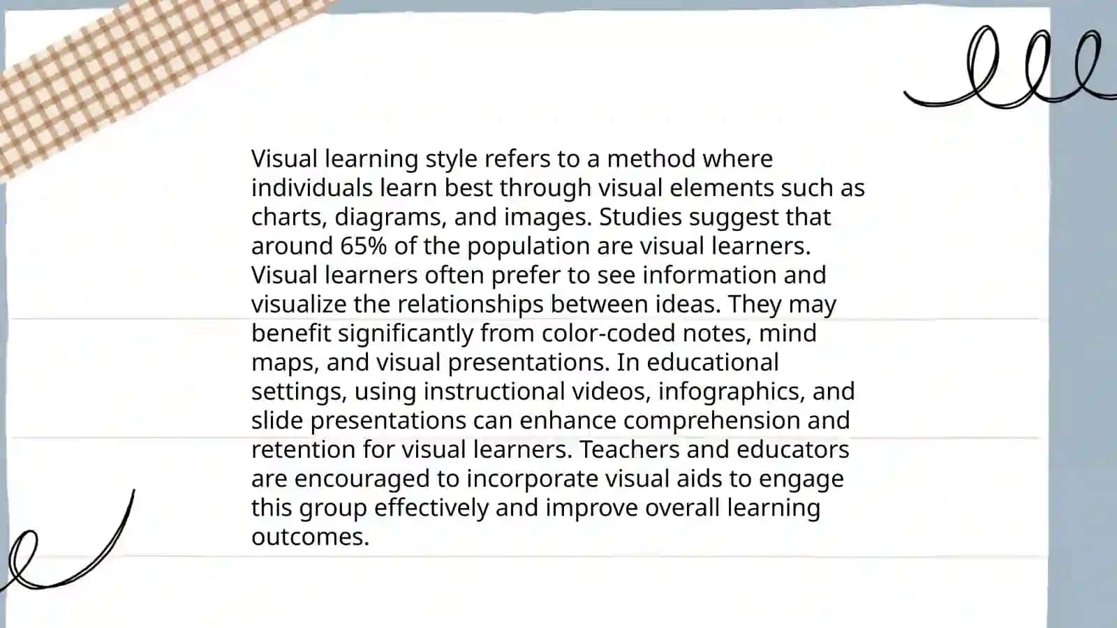 Learning styles 4