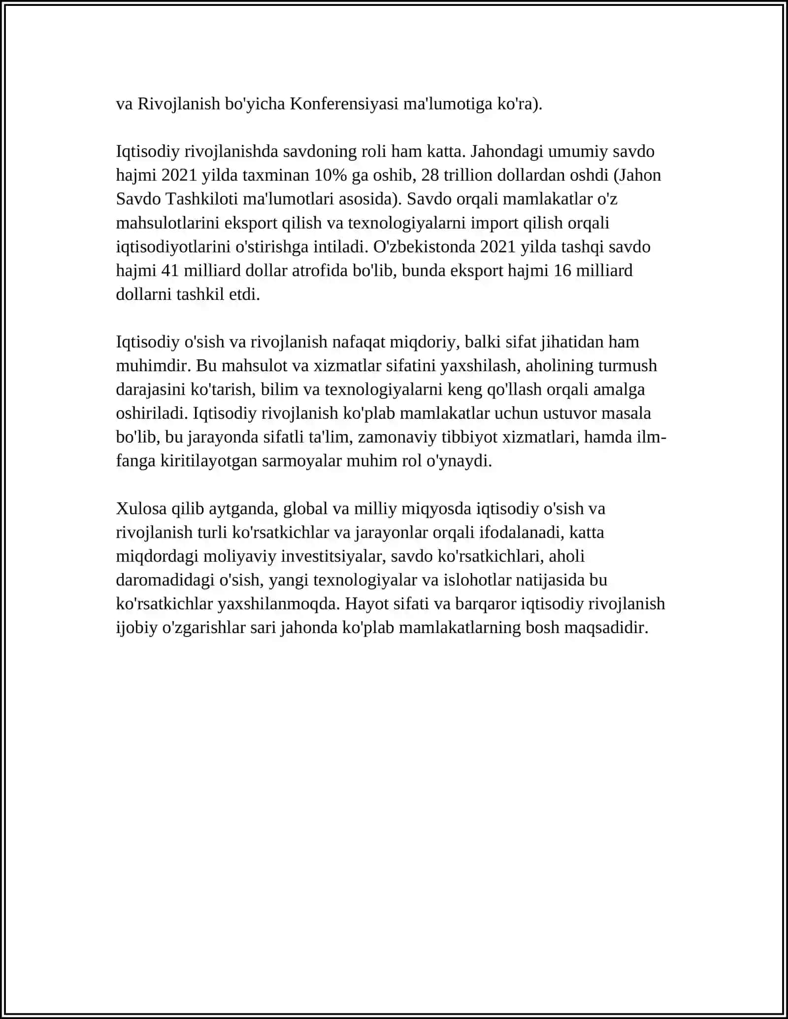 IQTISODIY HAMKORLIK 4