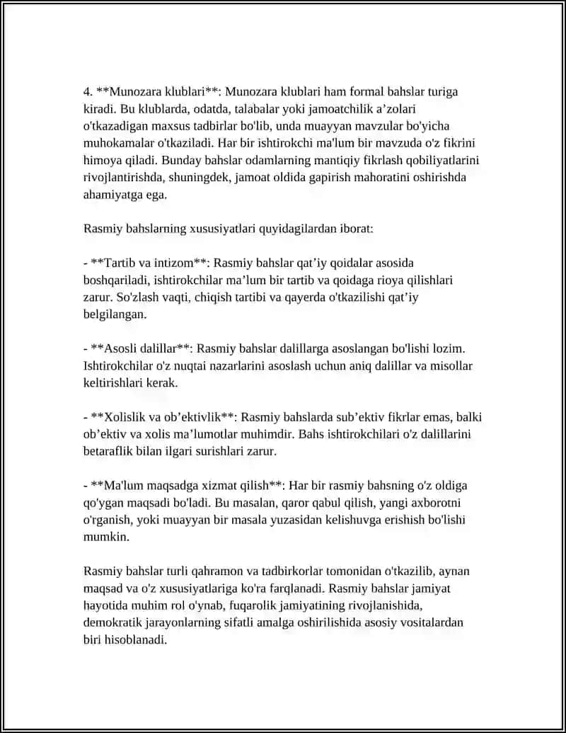 BAXS TURLARI VA UNING XUSUSIYATLARI 4