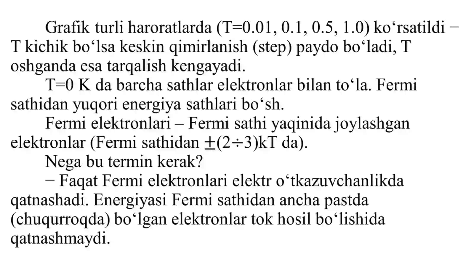 Qattiq jismlarning elektr xususiyatlari 4