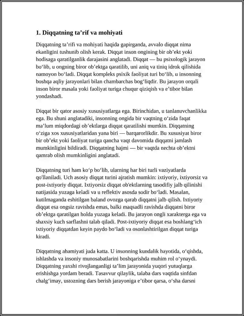 DIQQAT HAQIDA TUSHUNCHA 4