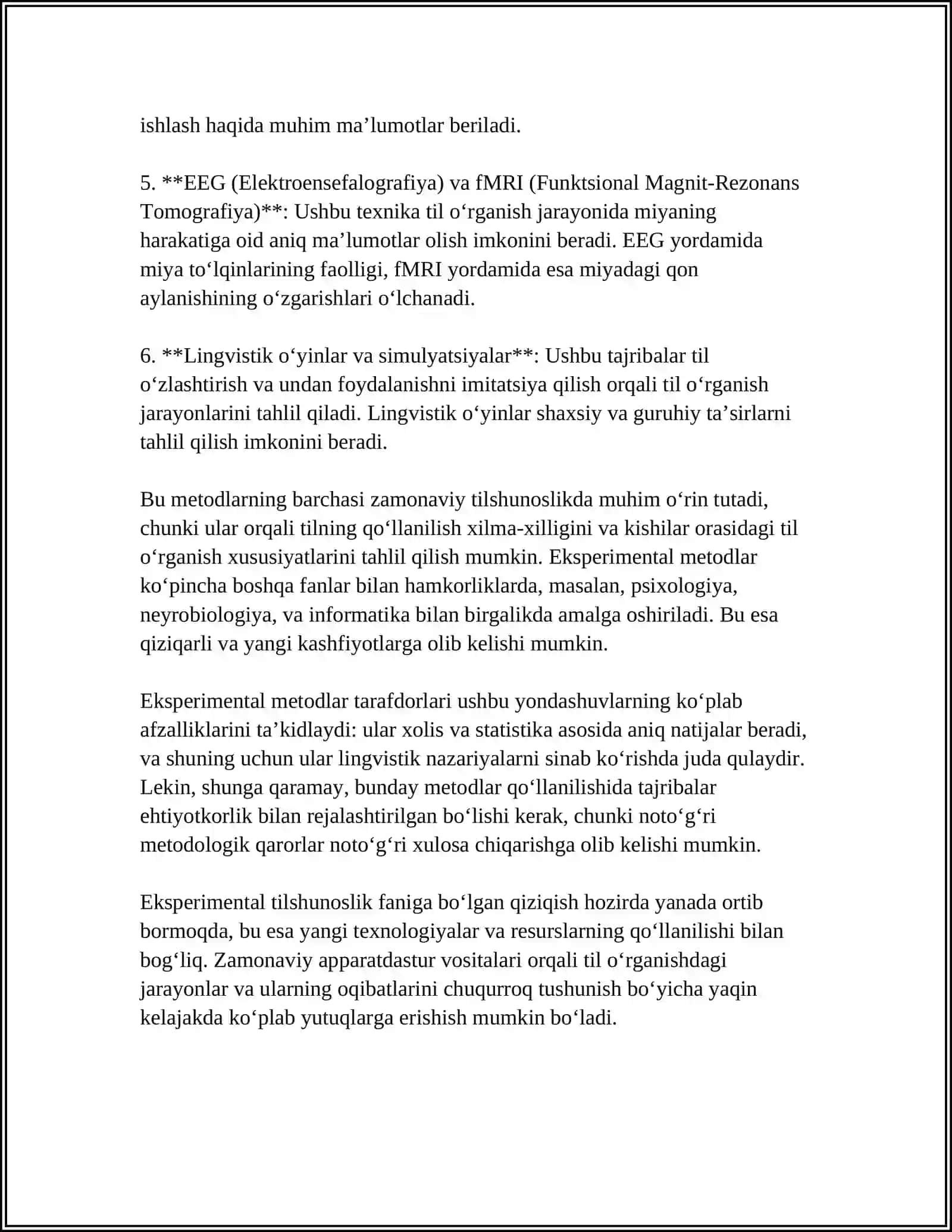 LINGVISTIK TADQIQOT METODLAR 4
