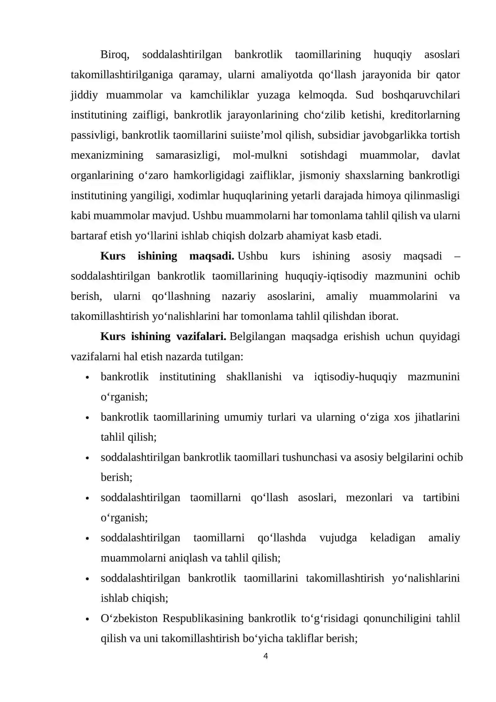 BANKROTLIKANI SODDALASHTIRILGAN TAOMILLARI 4