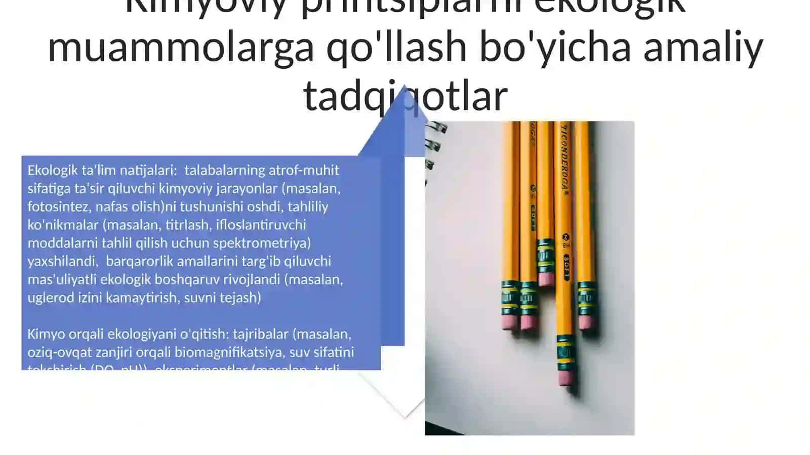 Kimyo va Ekologik Ta'lim 4