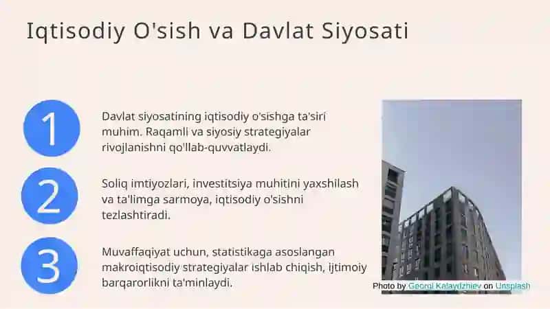Davlatning iqtisodiy o'sishga ta'sir etuvchi omillar 4