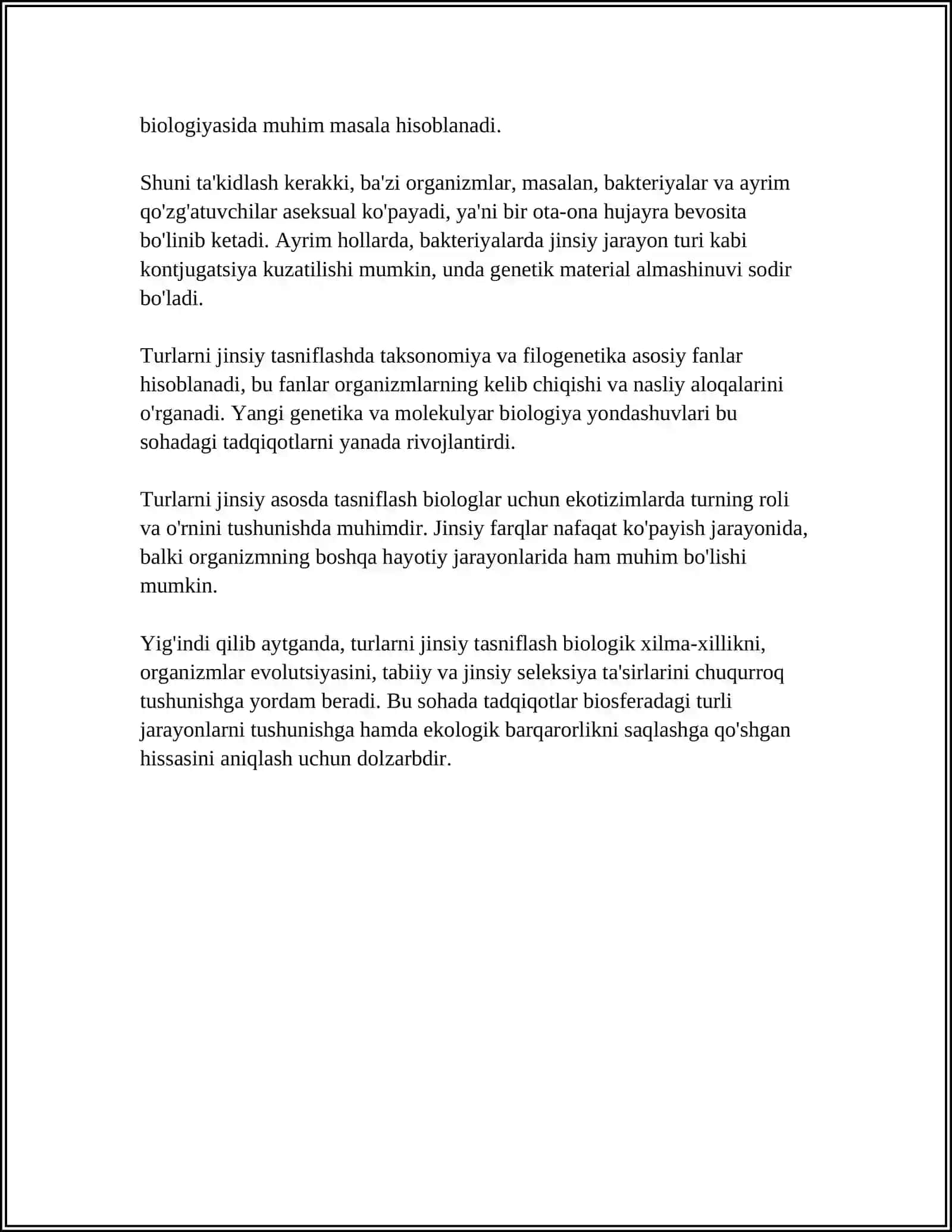 TURLI JINSLI SESTIMALARNI AJRATISH 4