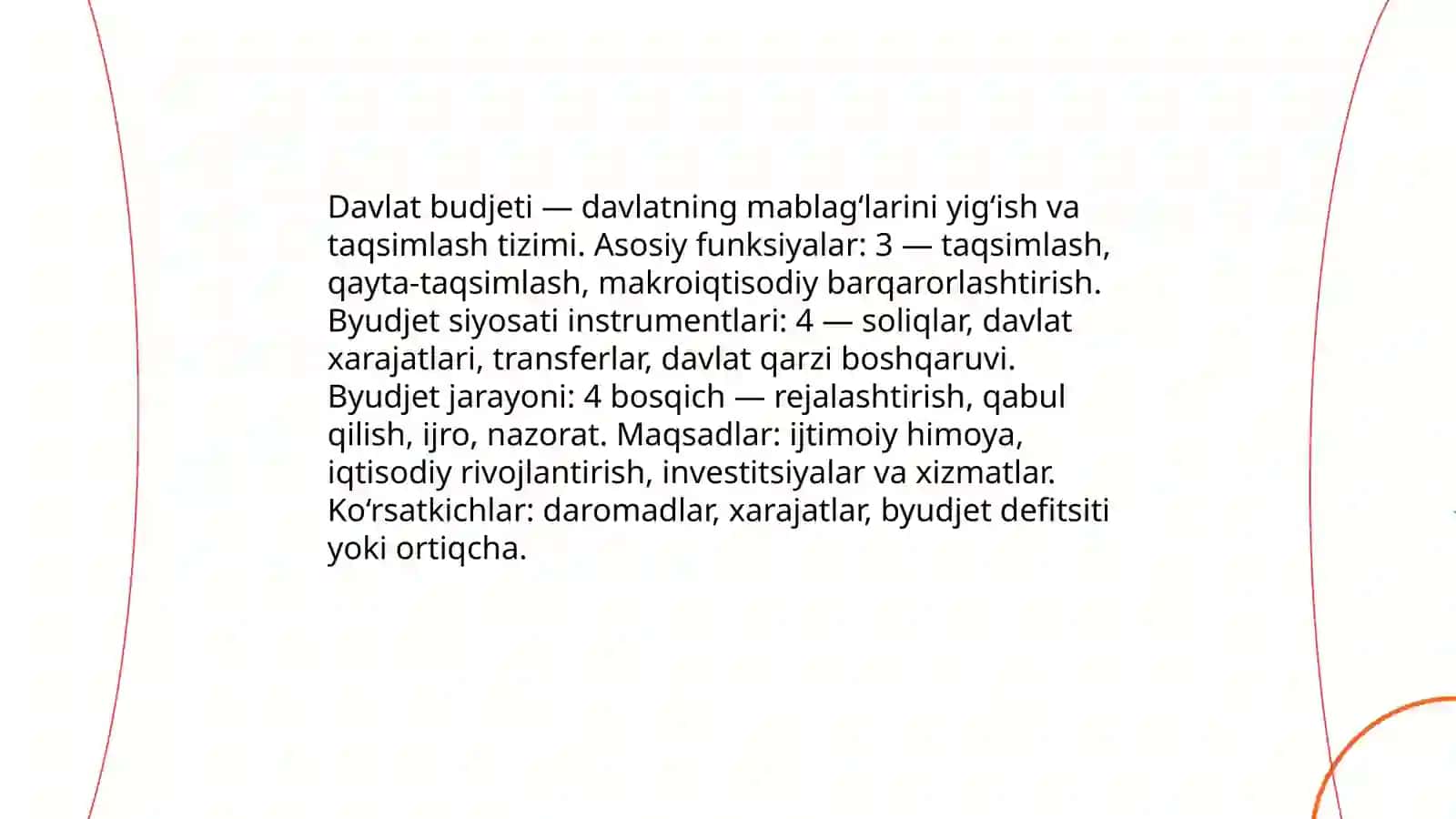 Moliyaning fundamental masalalari 4