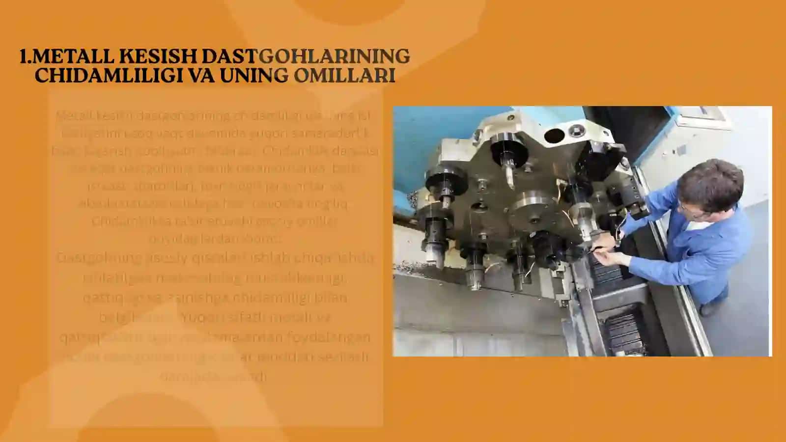 Metall kesish dastgohlari 4