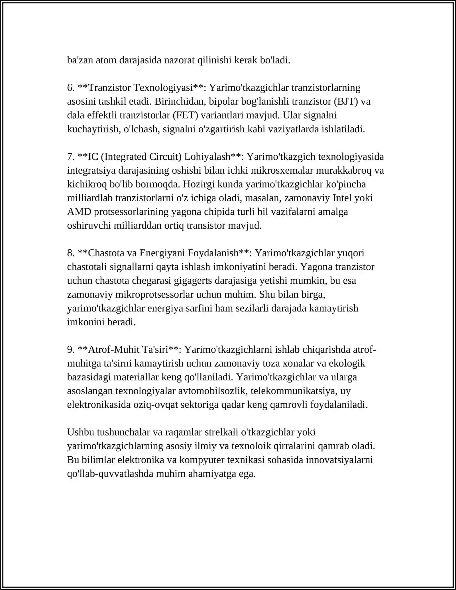 STRELKALI OʻTKAZGICHLARDAN FOYDALANISH 4