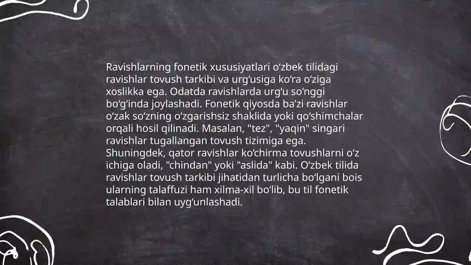 Ravish so'z turkumi 4