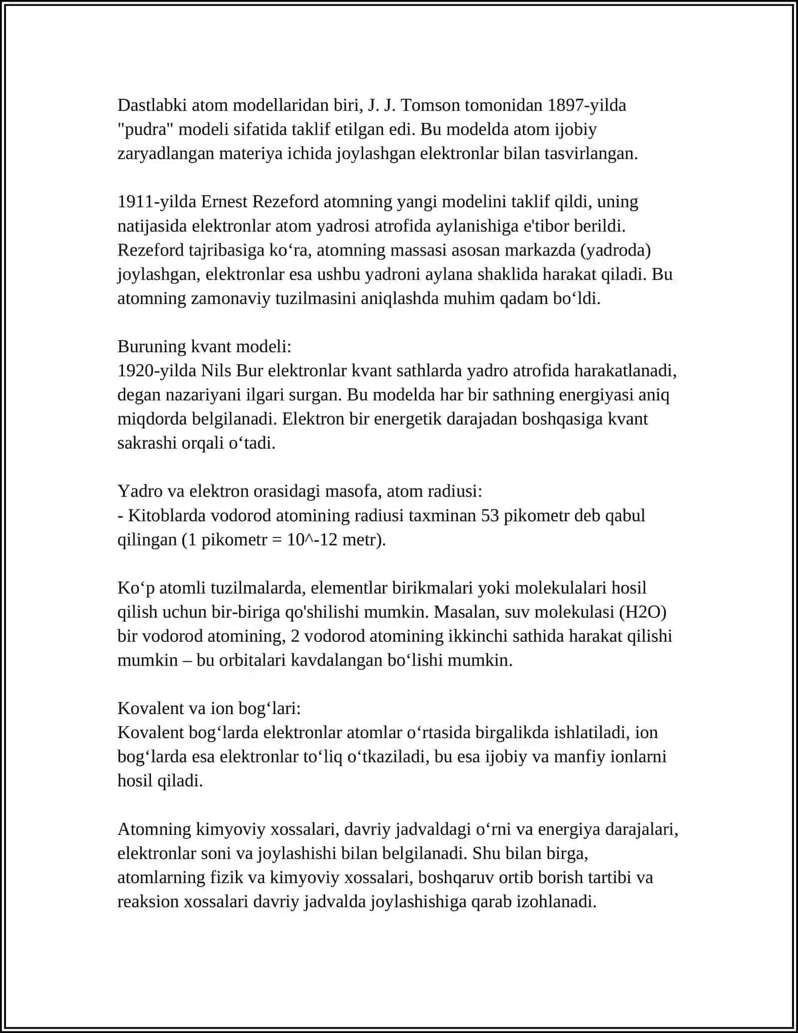 DASTLABKI KIMYOVIY TUSHUNCHALAR 4