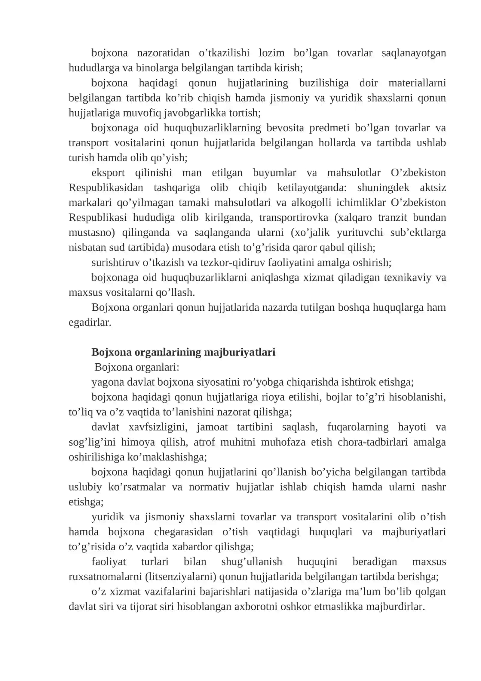 BOJXONA XIZMATI NAZORATINI TASHKIL ETISH 4