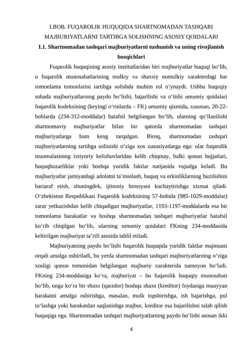 Fuqarolik Huquqi 4