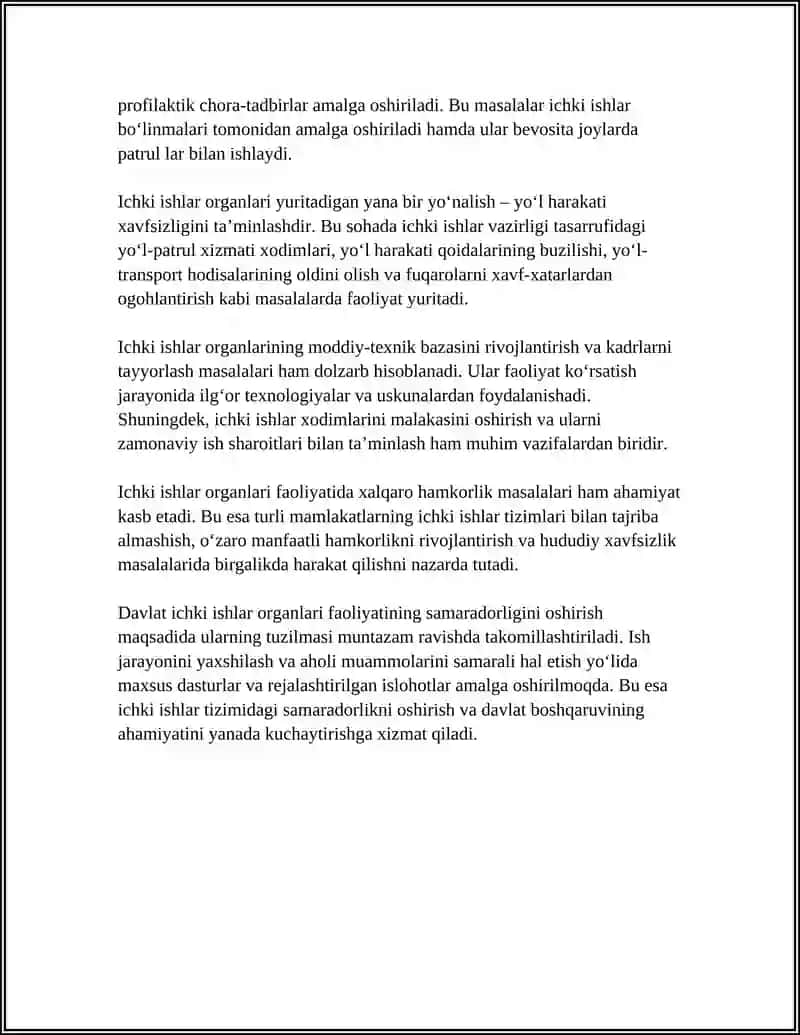 ICHKI ISHLAR SOHASIDA DAVLAT BOSHQARUVI 4