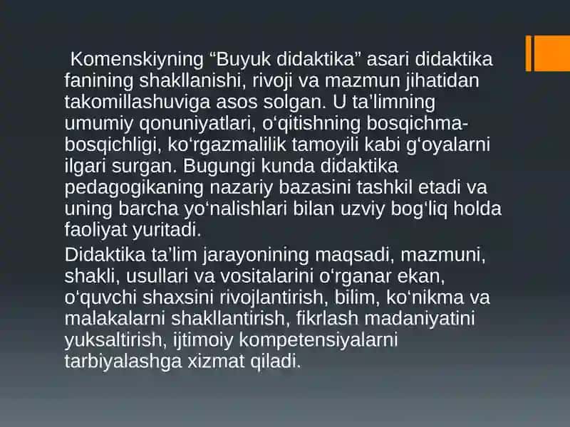 Didaktika-pedagogikafaniningtarkibiyqismisifatida 4