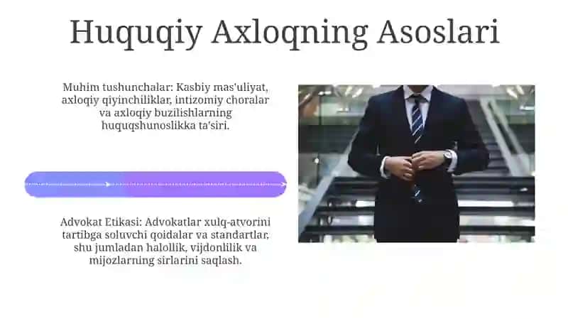 Huquqshunos etikasi(lawyer ethics) 4