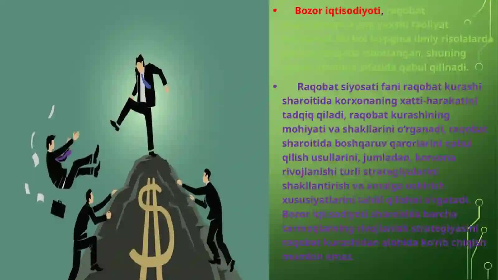 Mintaqalarda raqobatdoshlik va raqobat ustunliklari 4