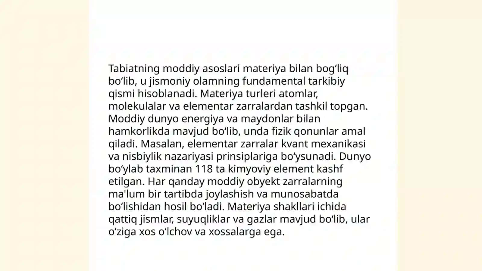 Antologiya va tabiat falsafasi 4