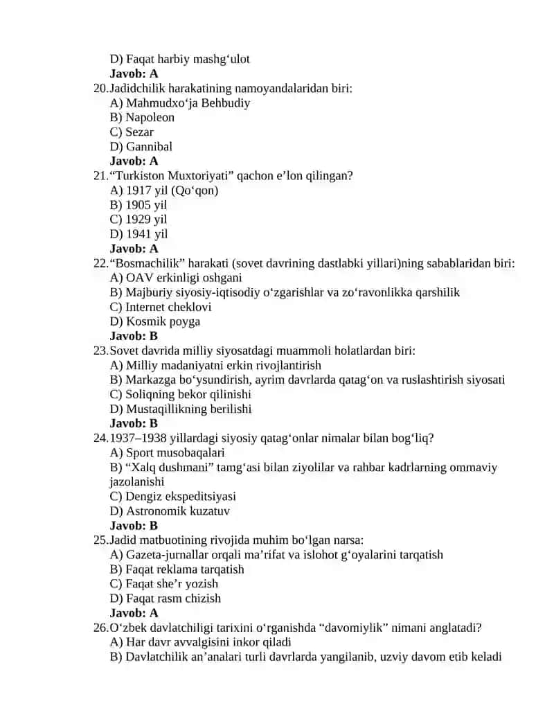O'zbekistonning eng yangi tarixi 4