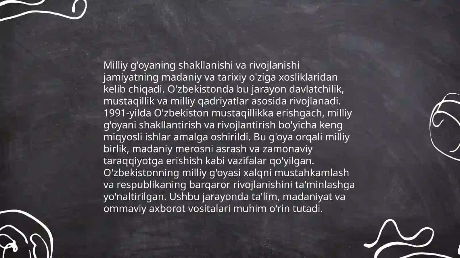 Ma'naviyat va Milliy G'oya 4