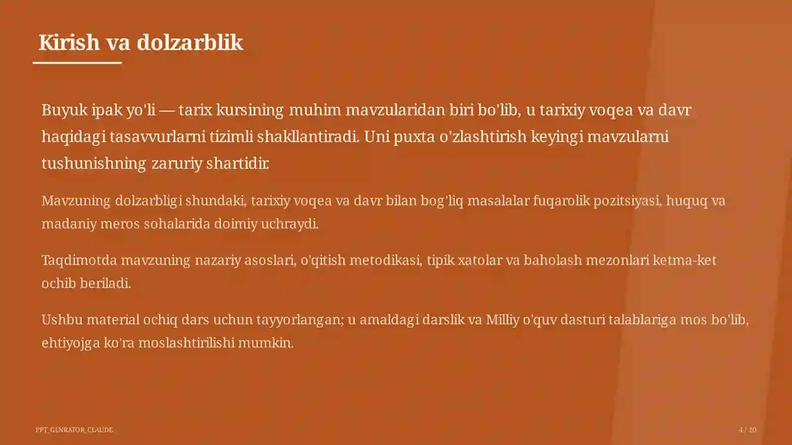 Buyuk ipak yo'li (5-sinf) 4