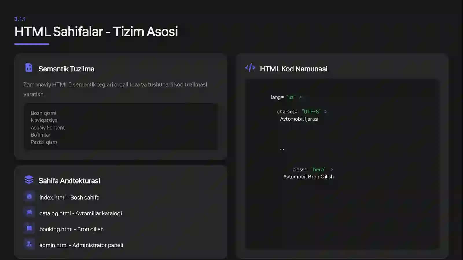 AVTOMOBIL BRON QILISH TIZIMI 4