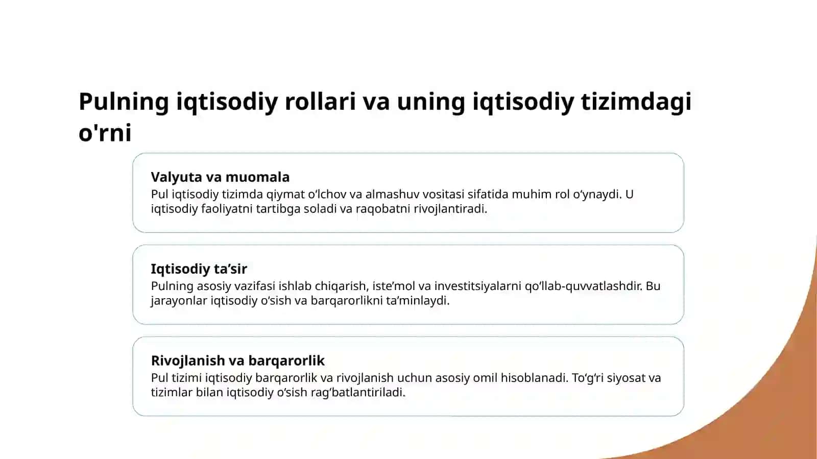 Pulning mohiyati va asosiy vazifalari 4